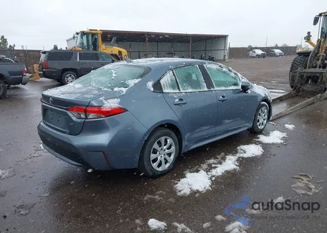 2021 Toyota Corolla Le из США, поврежденный, VIN 5YFEPMAEXMP187567